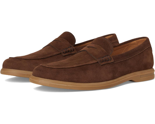 Men's Peter Millar Excursionist Penny Loafers Walnut