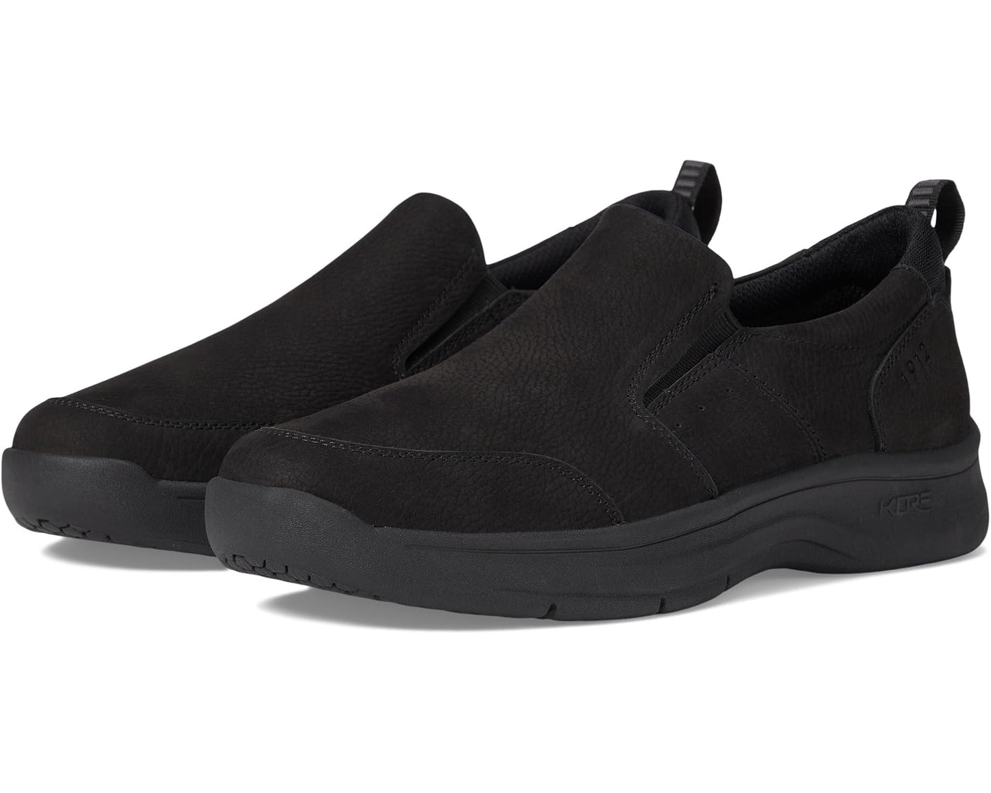 Men's Nunn Bush MAC Moccasin Toe Slip-On Black