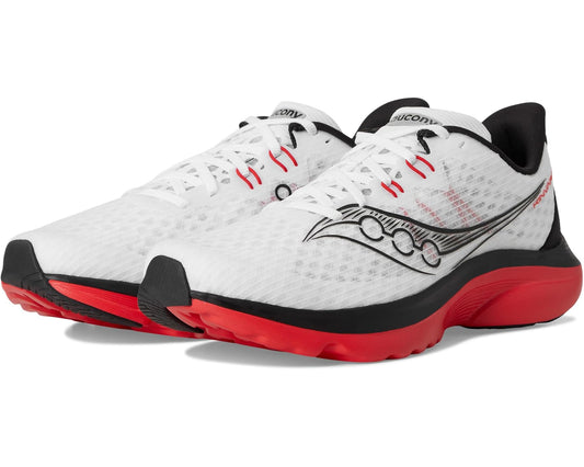 Men's Saucony Kinvara 16 White/Red
