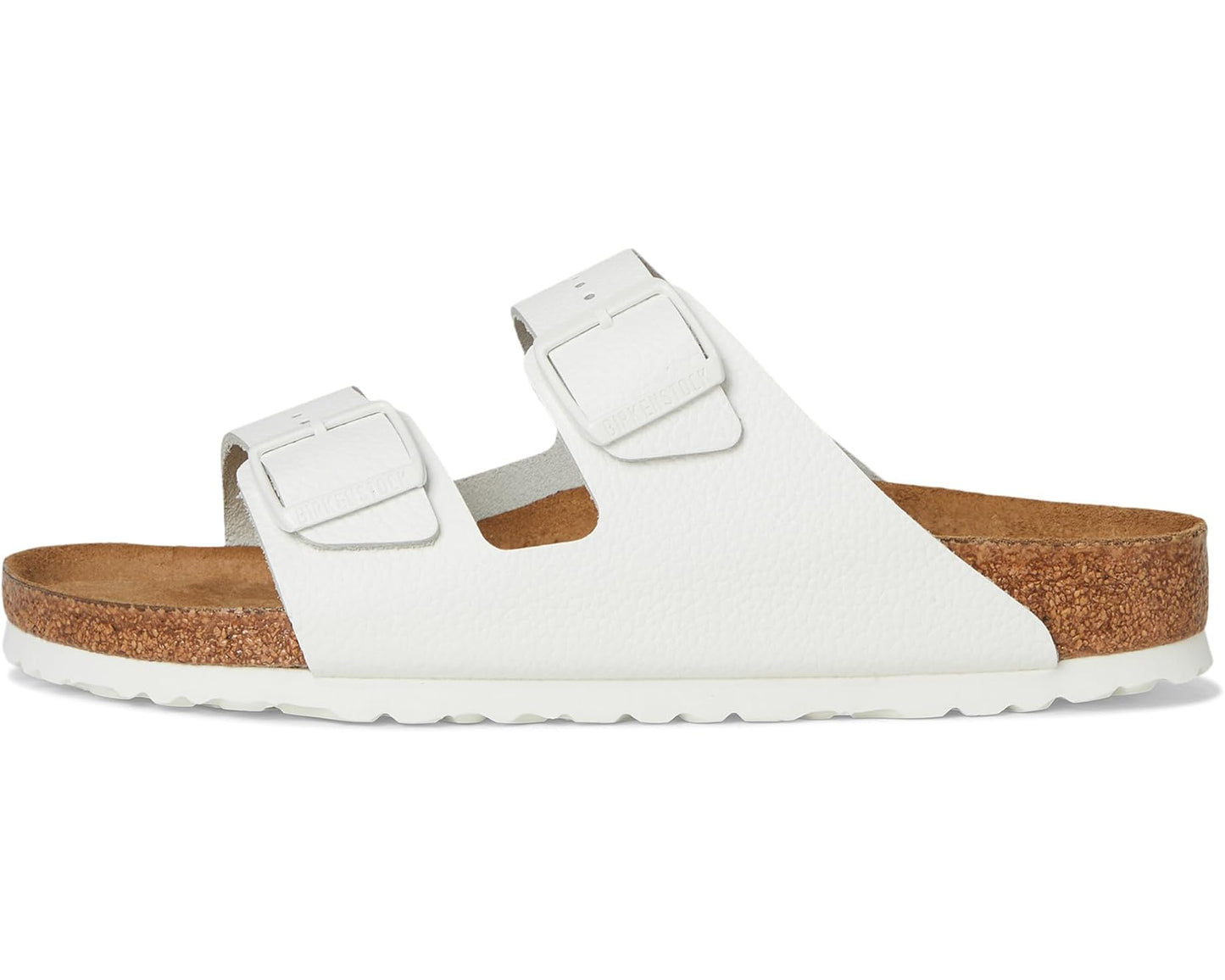 Unisex Birkenstock Arizona Soft Footbed - Leather (Unisex) White Leather