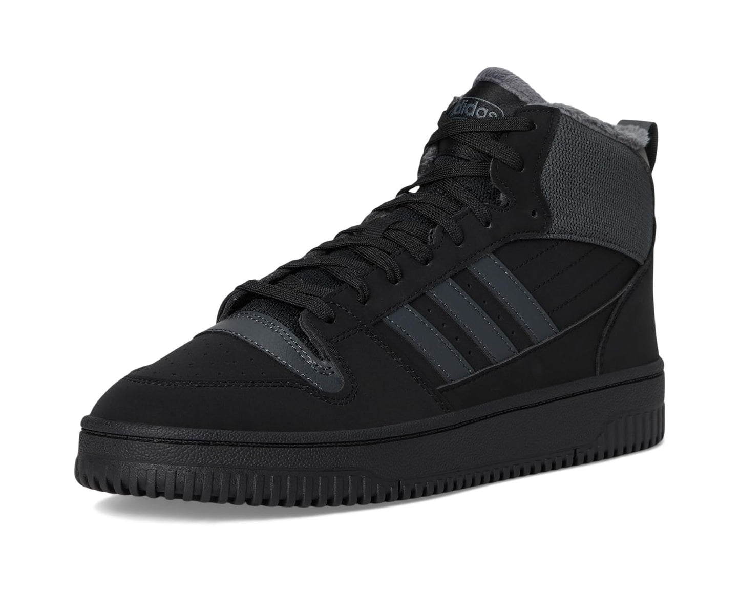 Unisex adidas Turnaround Winterized Mid Top Black/Grey/Black