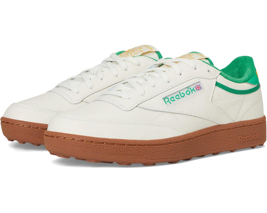 Men's Reebok Club C Golf Chalk/Classic Green