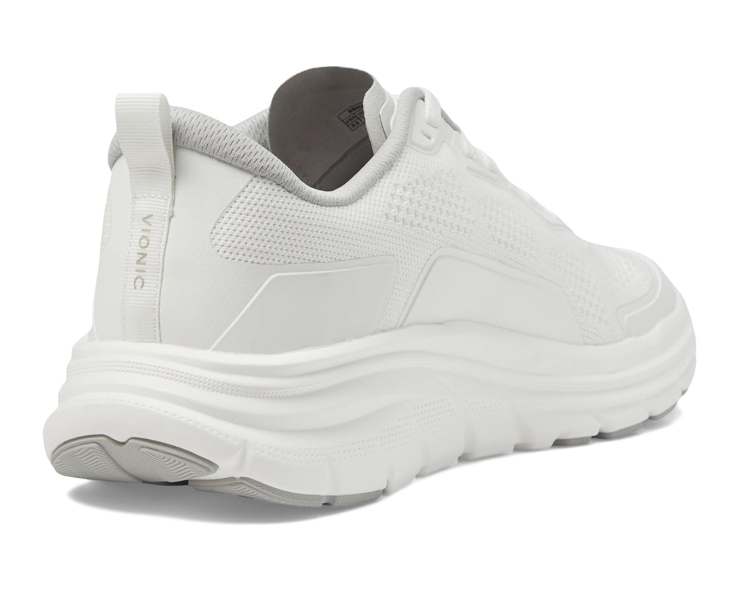 Men's VIONIC Mwalk Max White Knit