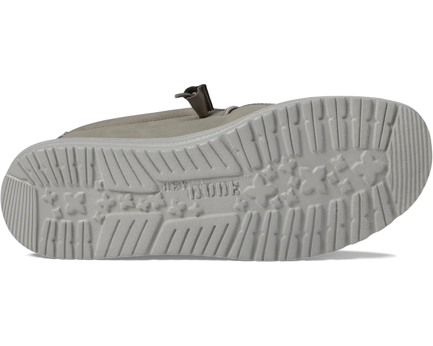 Men's Hey Dude Wally Fabricated Leather Grey