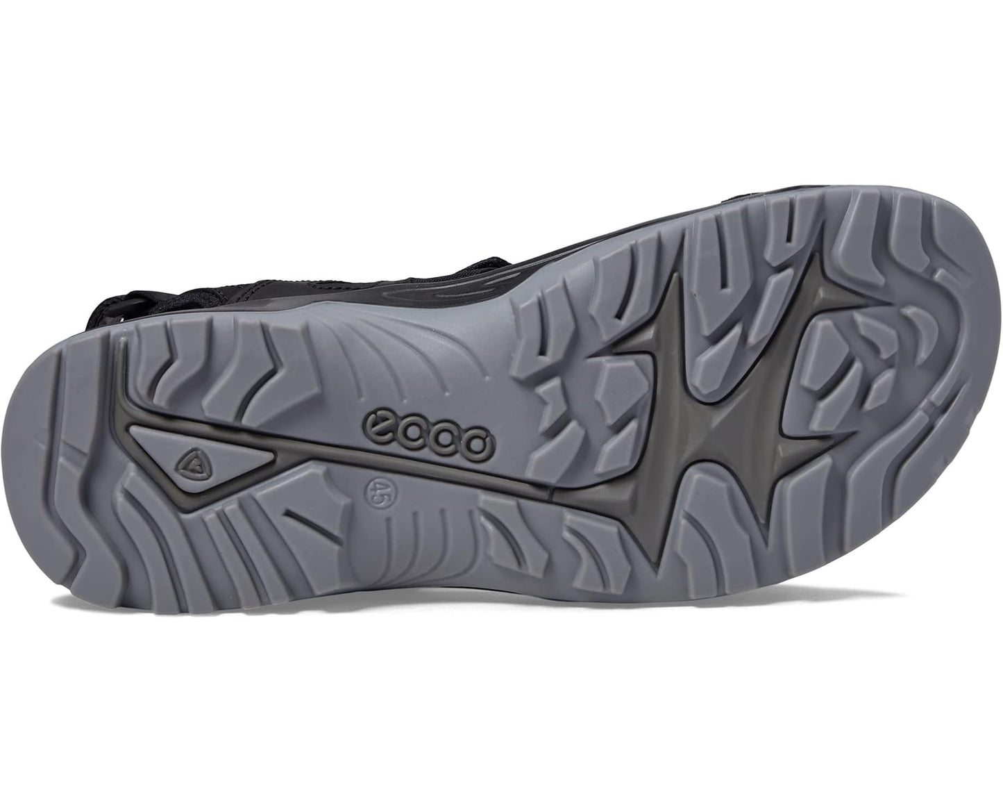 Men's ECCO Sport Yucatan Coast Sandal Black/Black
