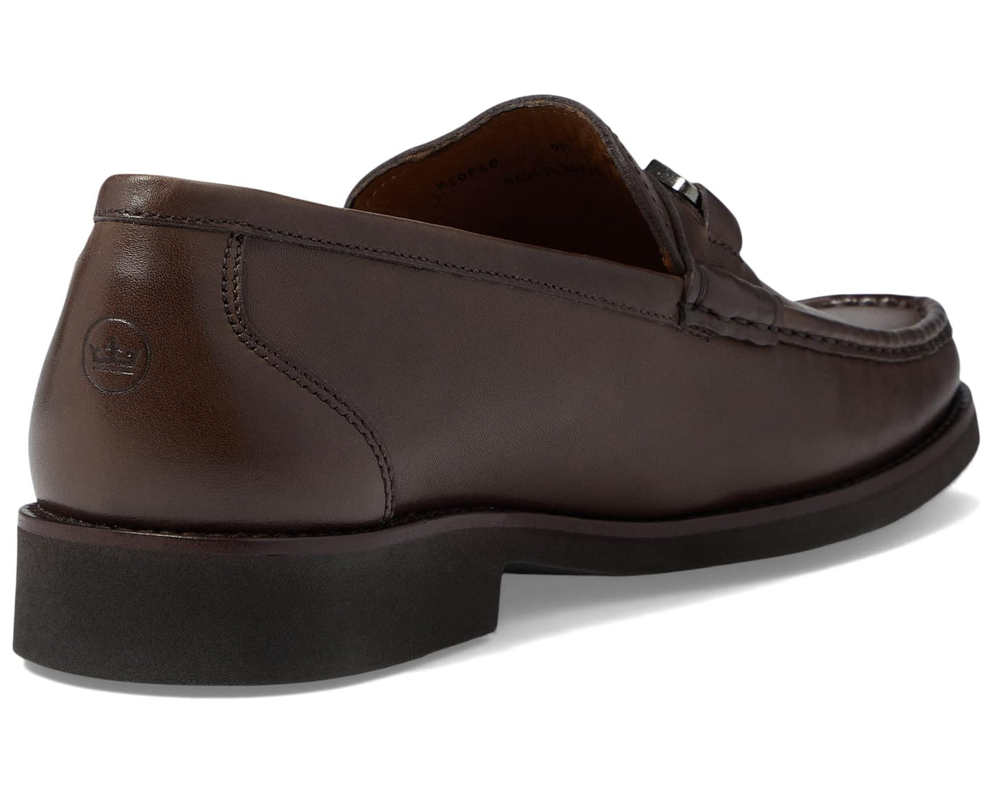 Men's Peter Millar Crown Leather Bit Loafers Brown