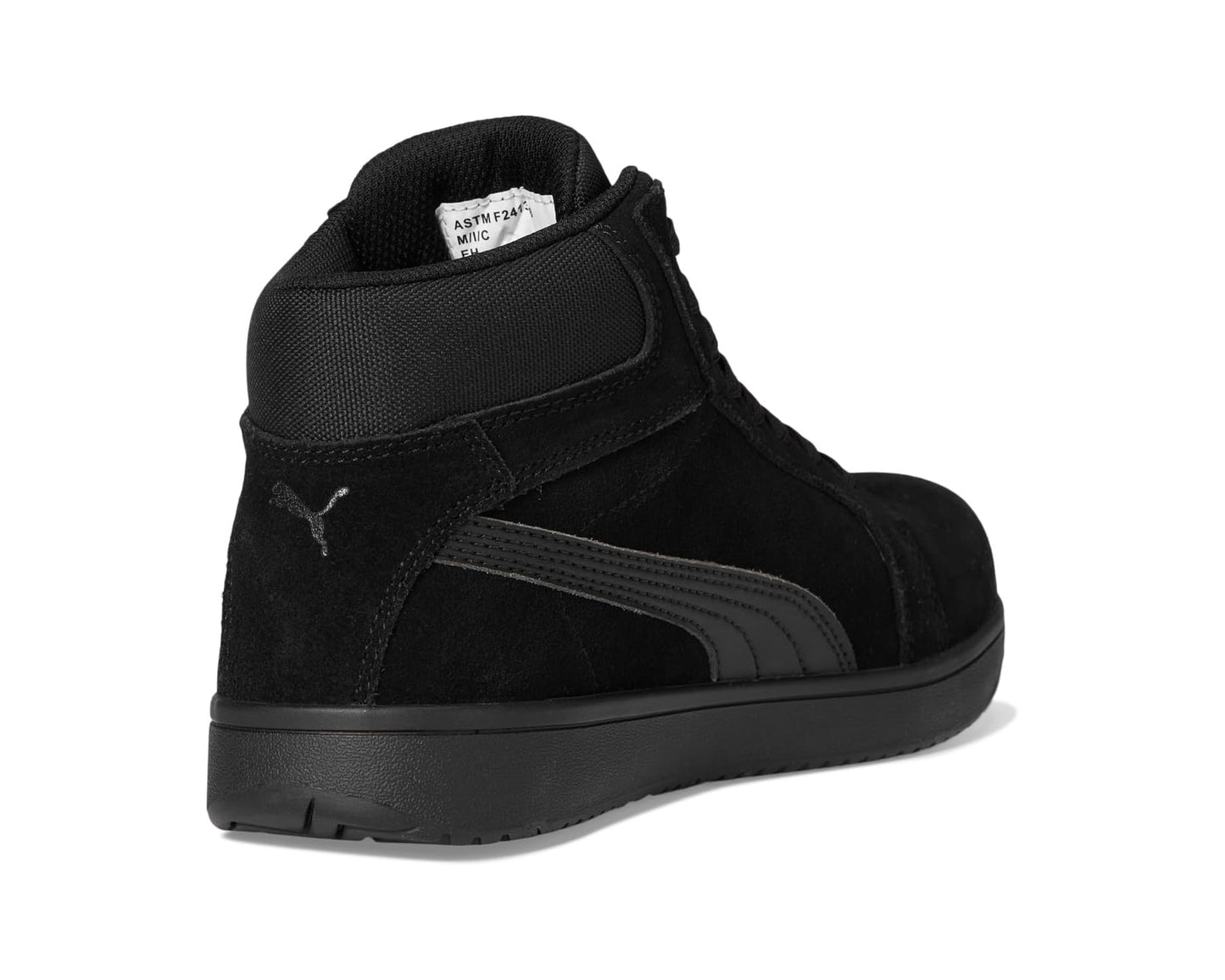 Men's PUMA Safety Iconic Suede Mid EH Black/Black/Black