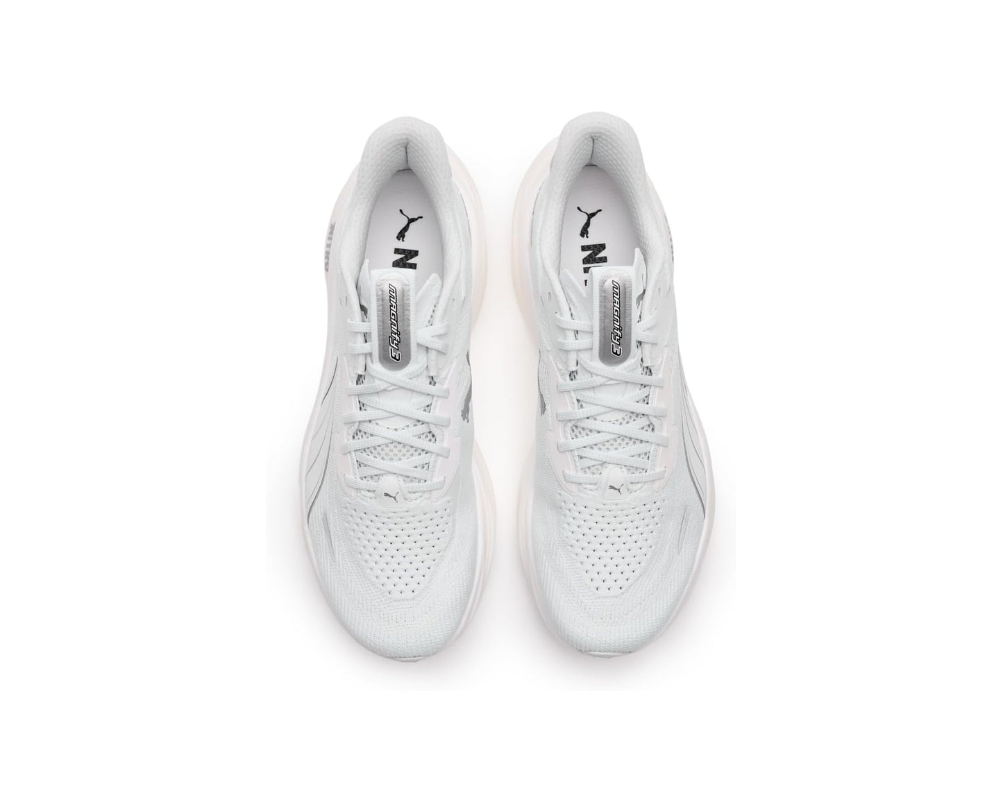 Men's PUMA Magnify Nitro 3 Running Shoes Puma White/Warm White