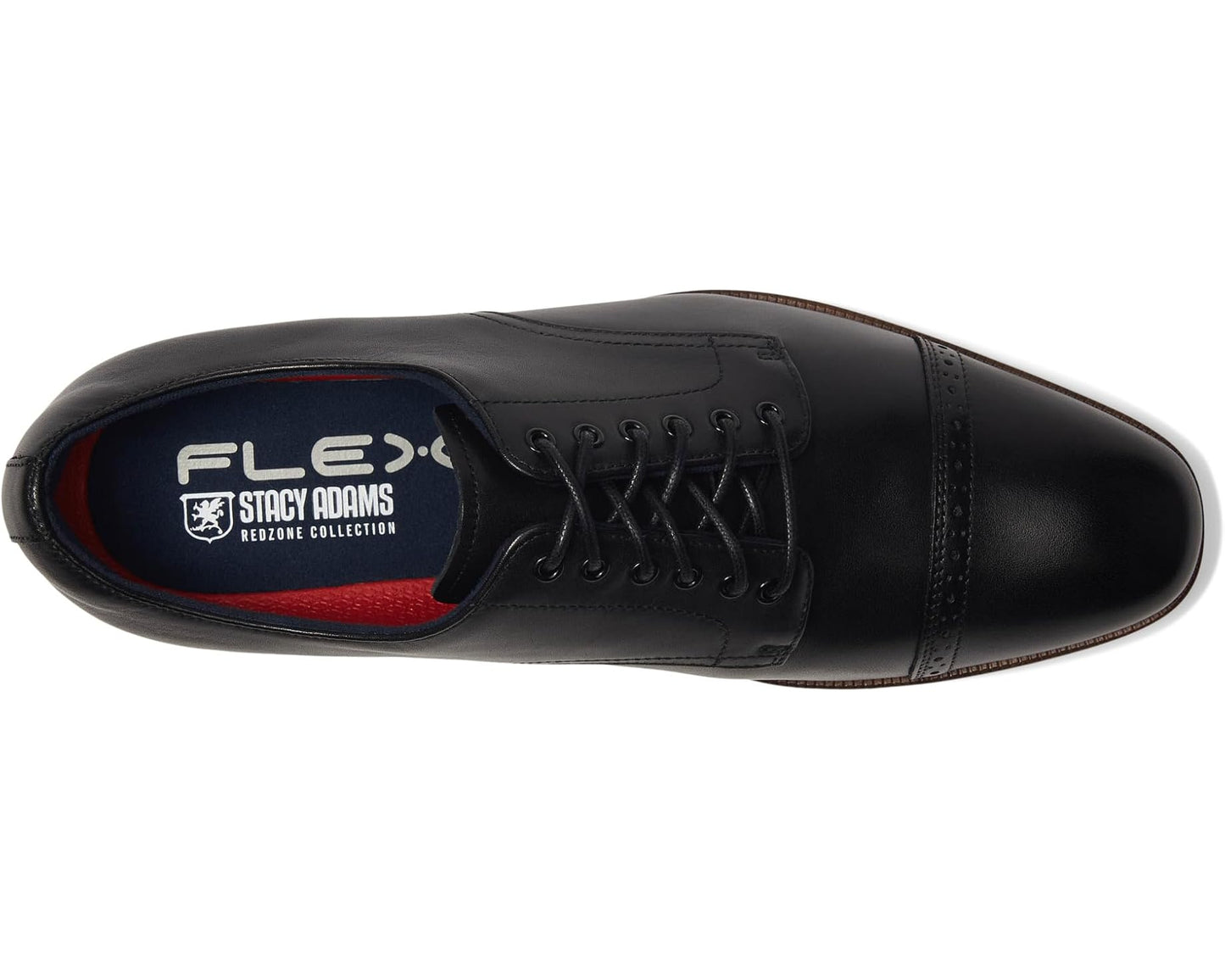 Men's Stacy Adams William Cap Toe Lace-Up Black