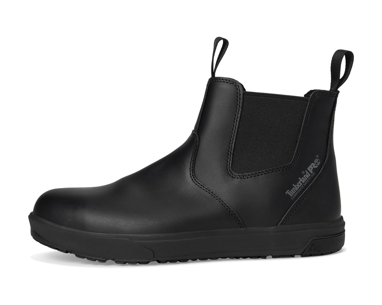 Men's Timberland PRO Berkley Chelsea Composite Safety Toe Static Dissipative Black
