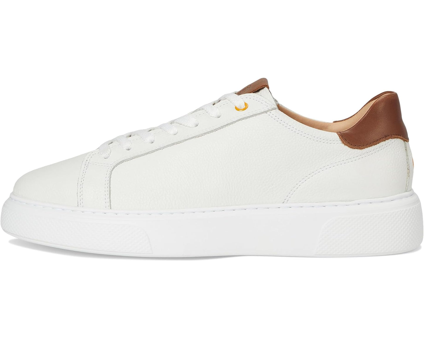 Men's Samuel Hubbard Sunset Sneakers 2.0 White Leather