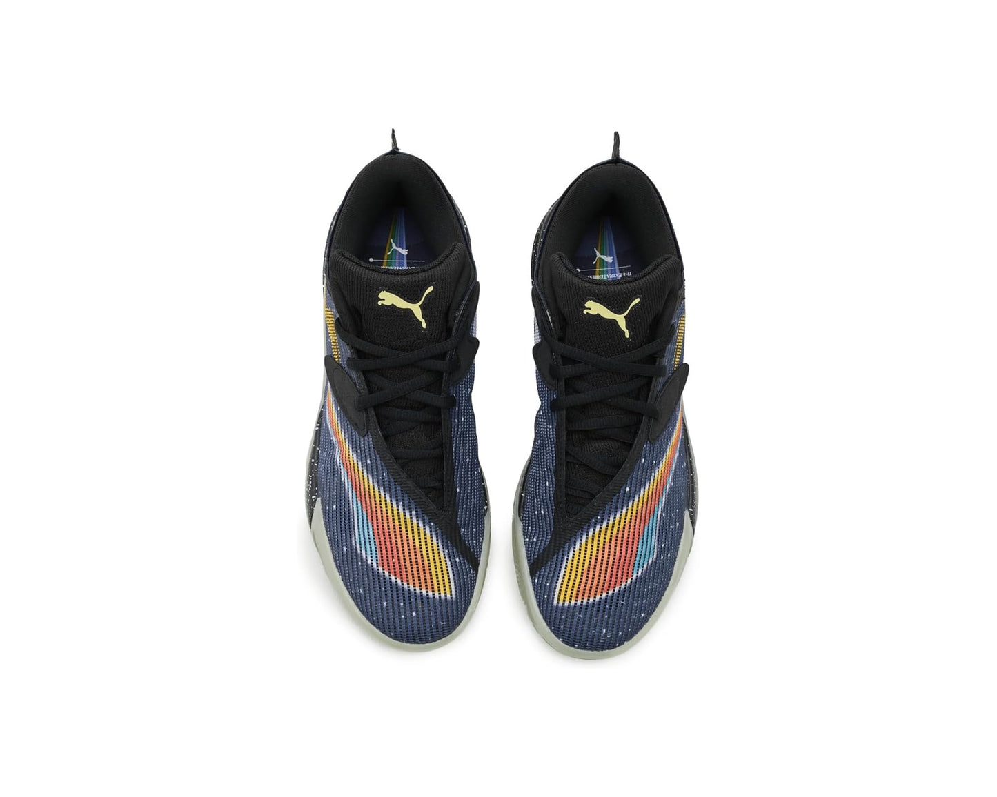 Men's PUMA All-Pro Nitro 2 E.T. Basketball Shoes Elektro Blue/Black