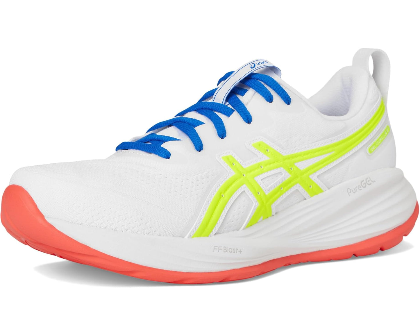 Men's ASICS Gel-cumulus 27 Atc White/Safety Yellow
