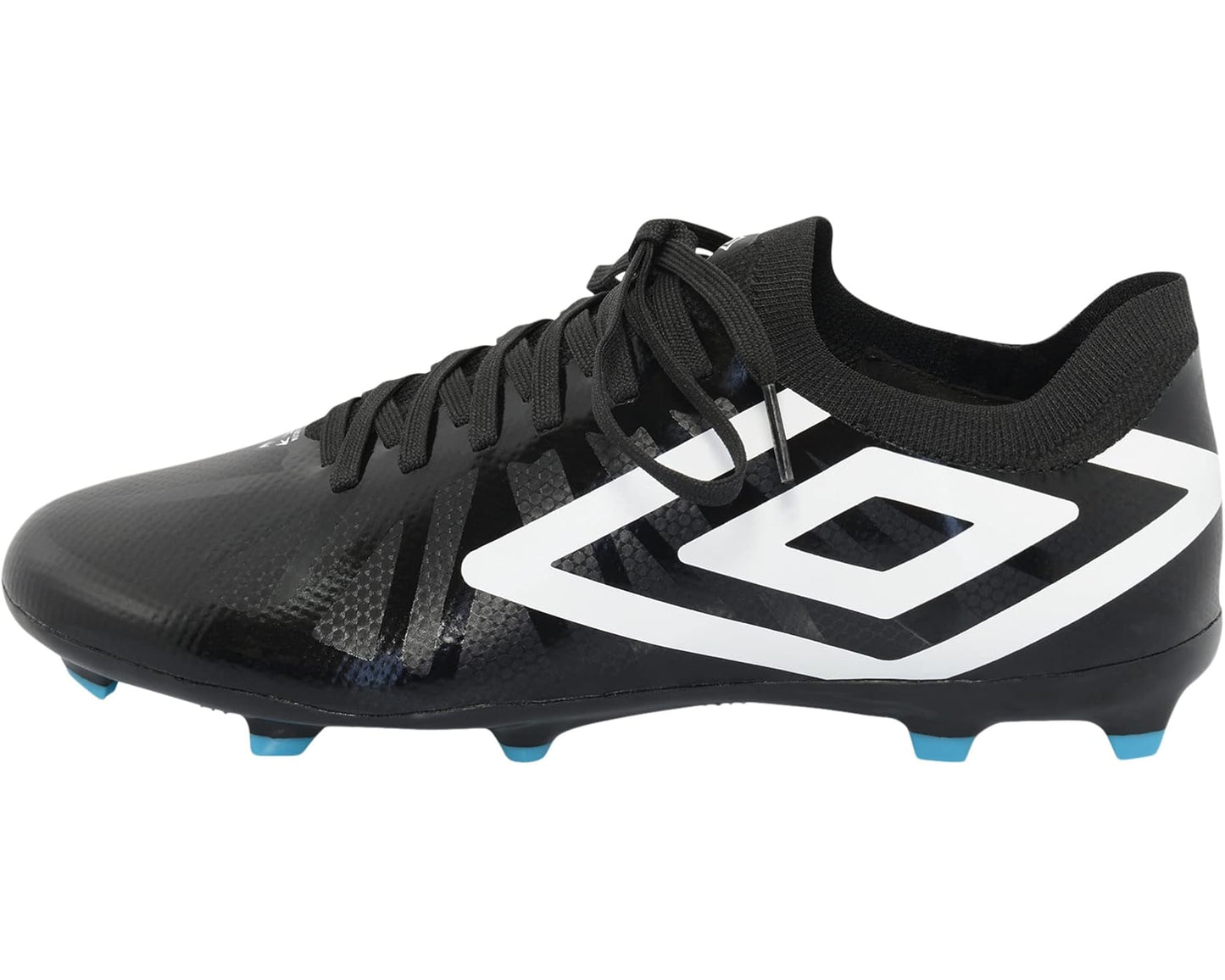 Men's Umbro Velocita 6 Premier Black/White/Cyan Blue