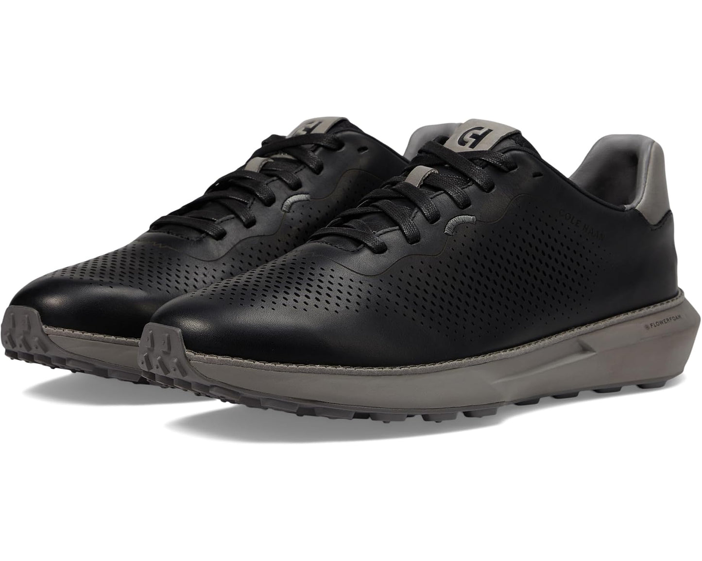 Men's Cole Haan Grandpro Ashland Laser Perf Sneakers Black/December Sky