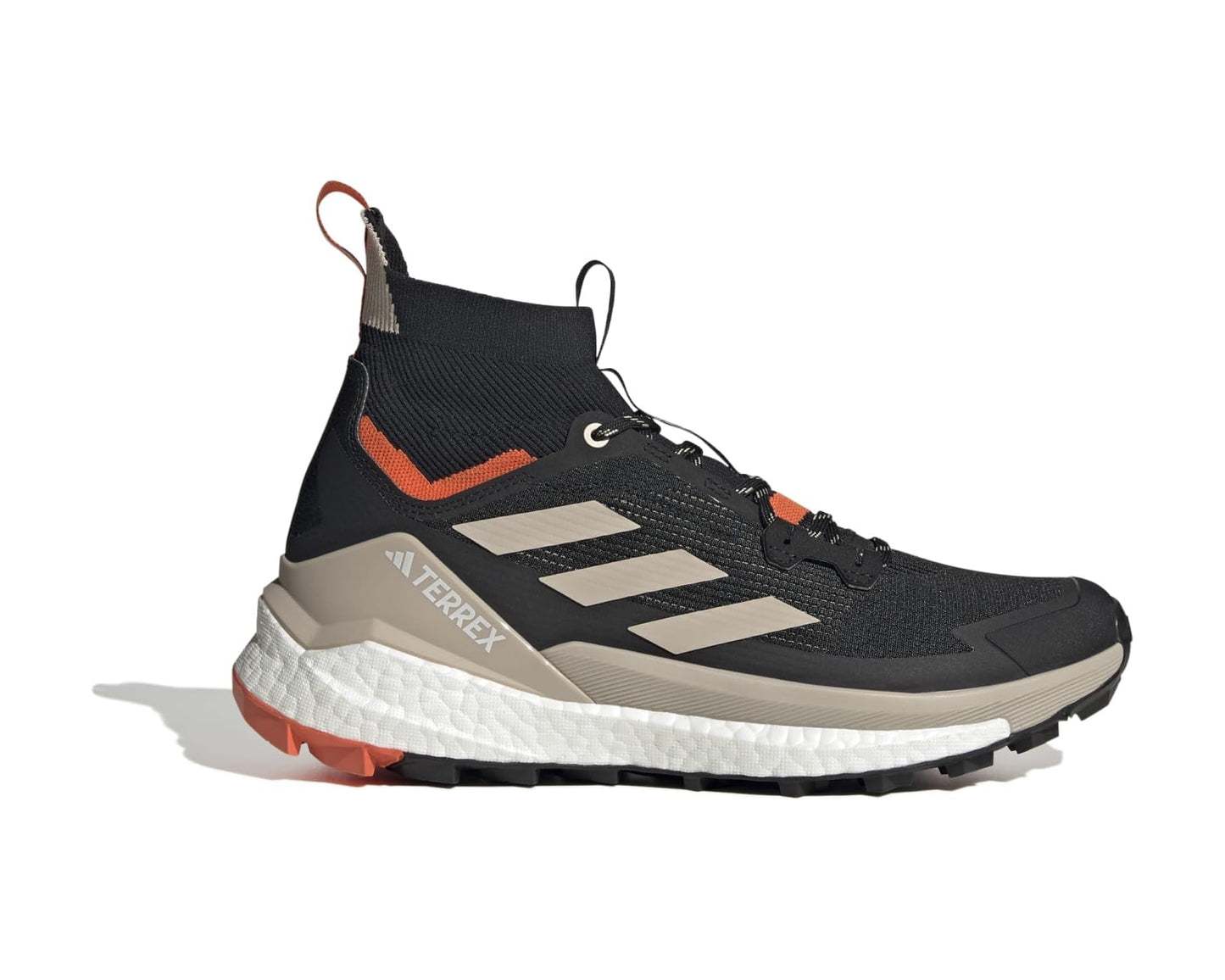 Men's adidas Outdoor Terrex Free Hiker 2 Core Black/Wonder Beige/Semi Impact Orange
