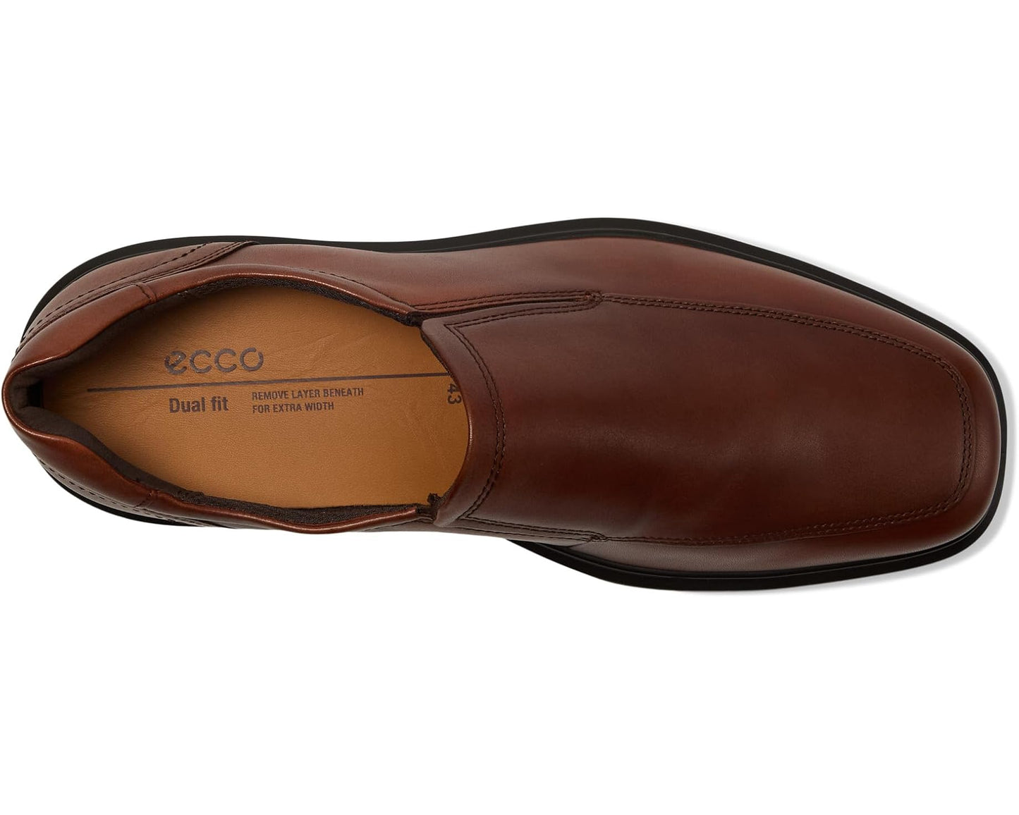 Men's ECCO Helsinki 2.0 Apron Toe Slip-On Cognac/Cognac