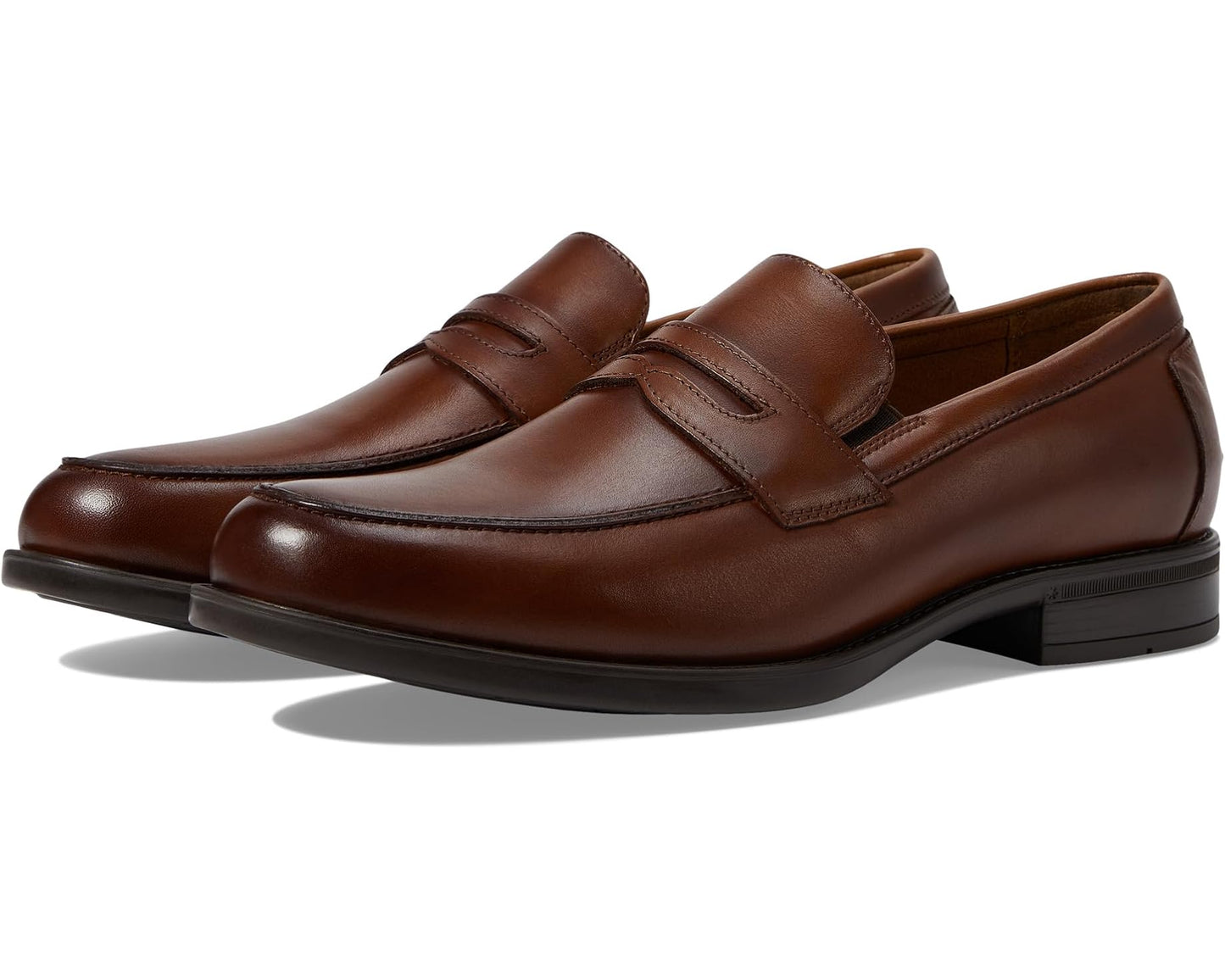 Men's Florsheim Midtown Penny Slip-On Cognac Smooth
