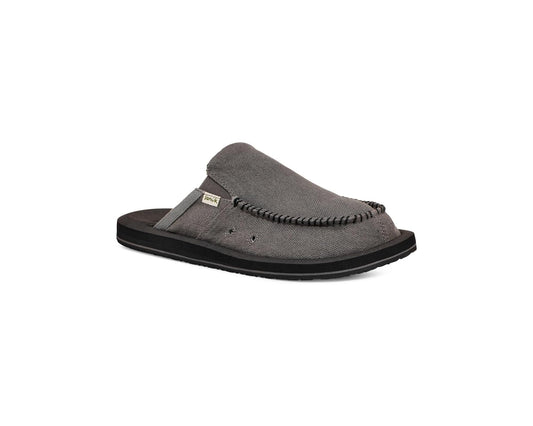 Men's Sanuk You Got My Back Soft Top Hemp Dark Grey