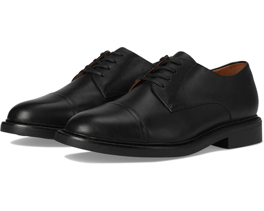 Men's Polo Ralph Lauren Asher Cap Toe Black Calf Leather