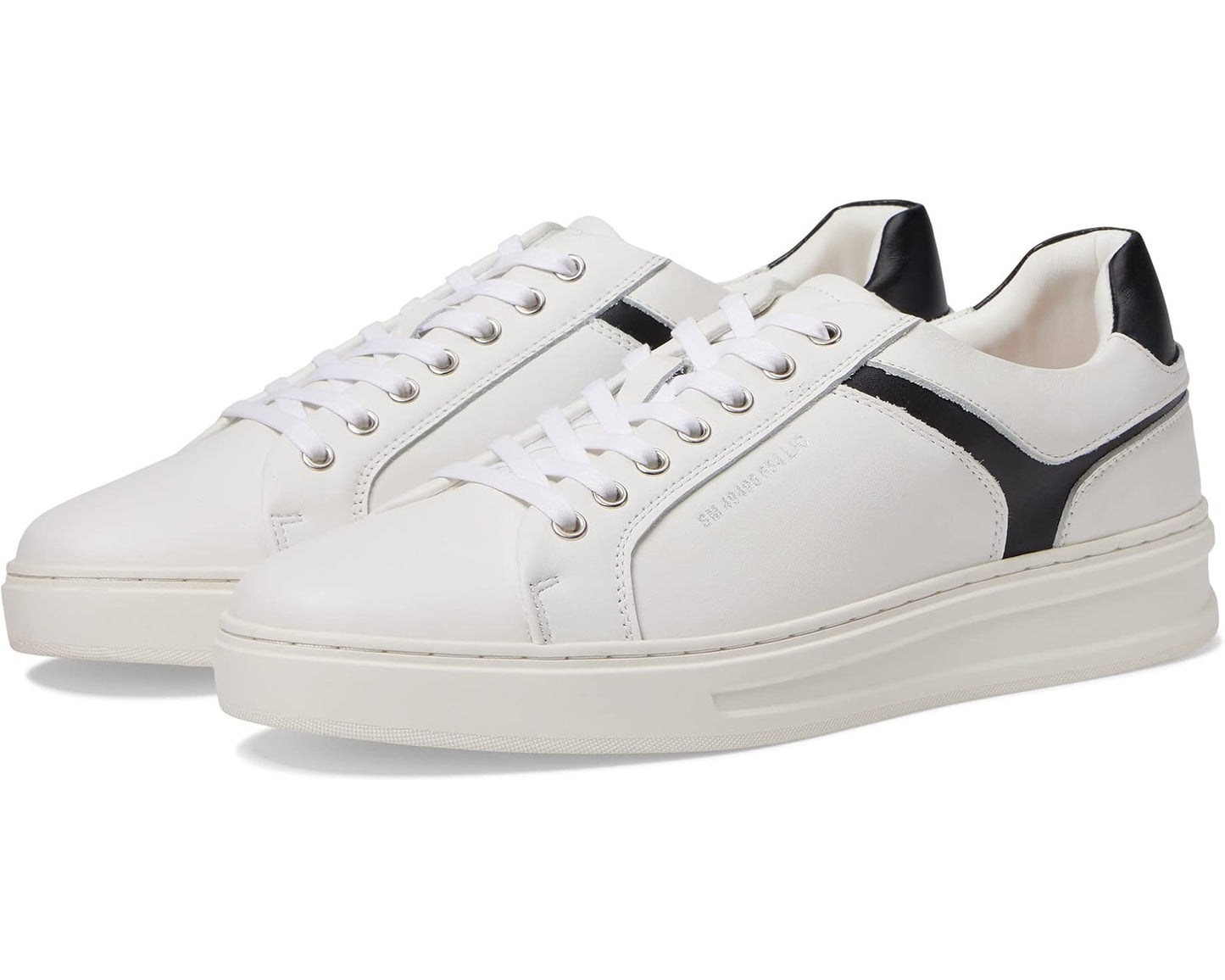 Men's Steve Madden Mccord White/Black Leather