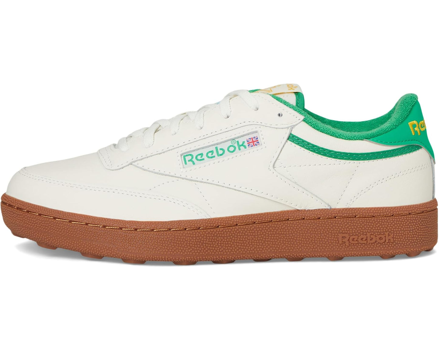 Men's Reebok Club C Golf Chalk/Classic Green
