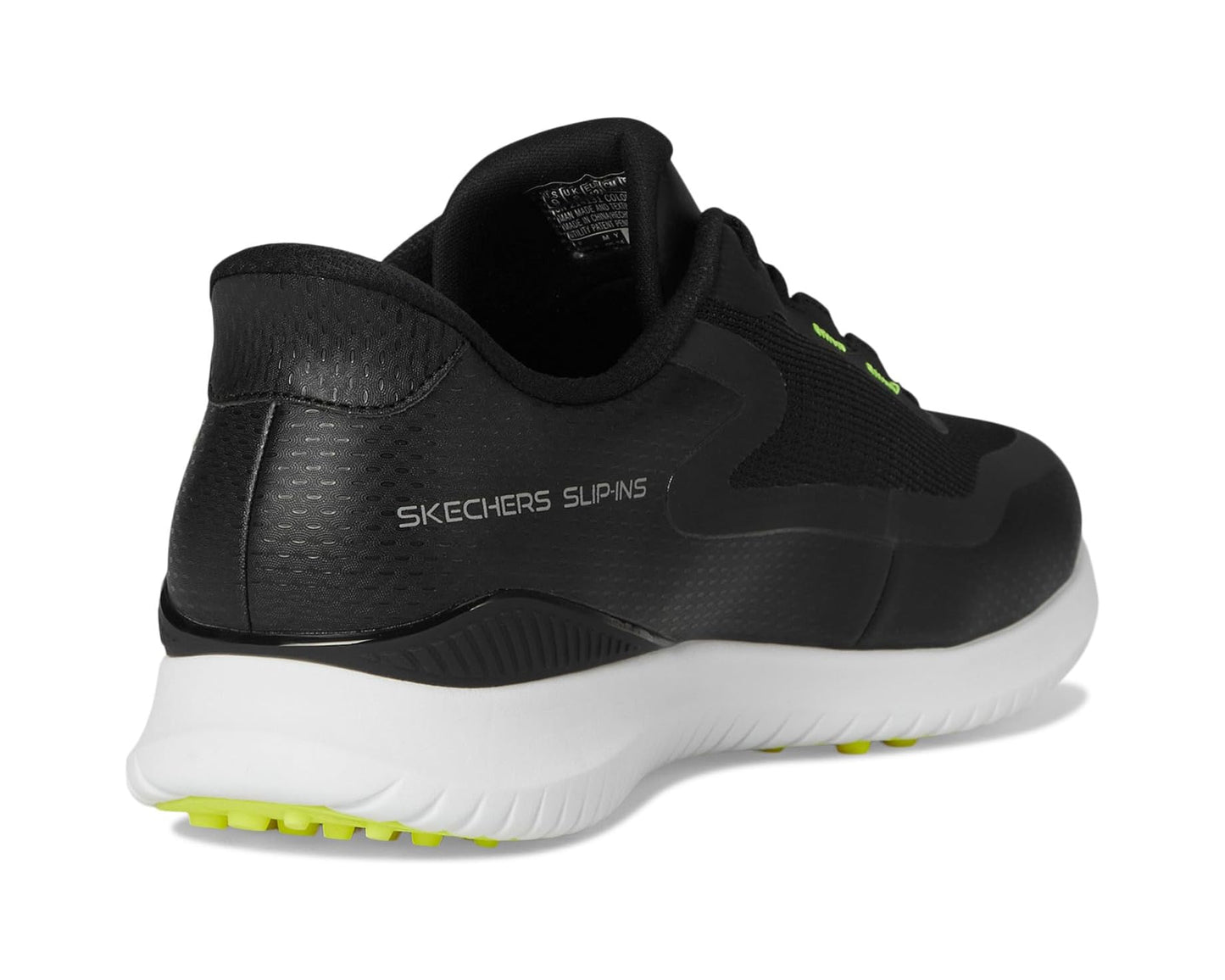 Men's Skechers GO GOLF Flite Spikeless Slip-In Golf Shoe Black
