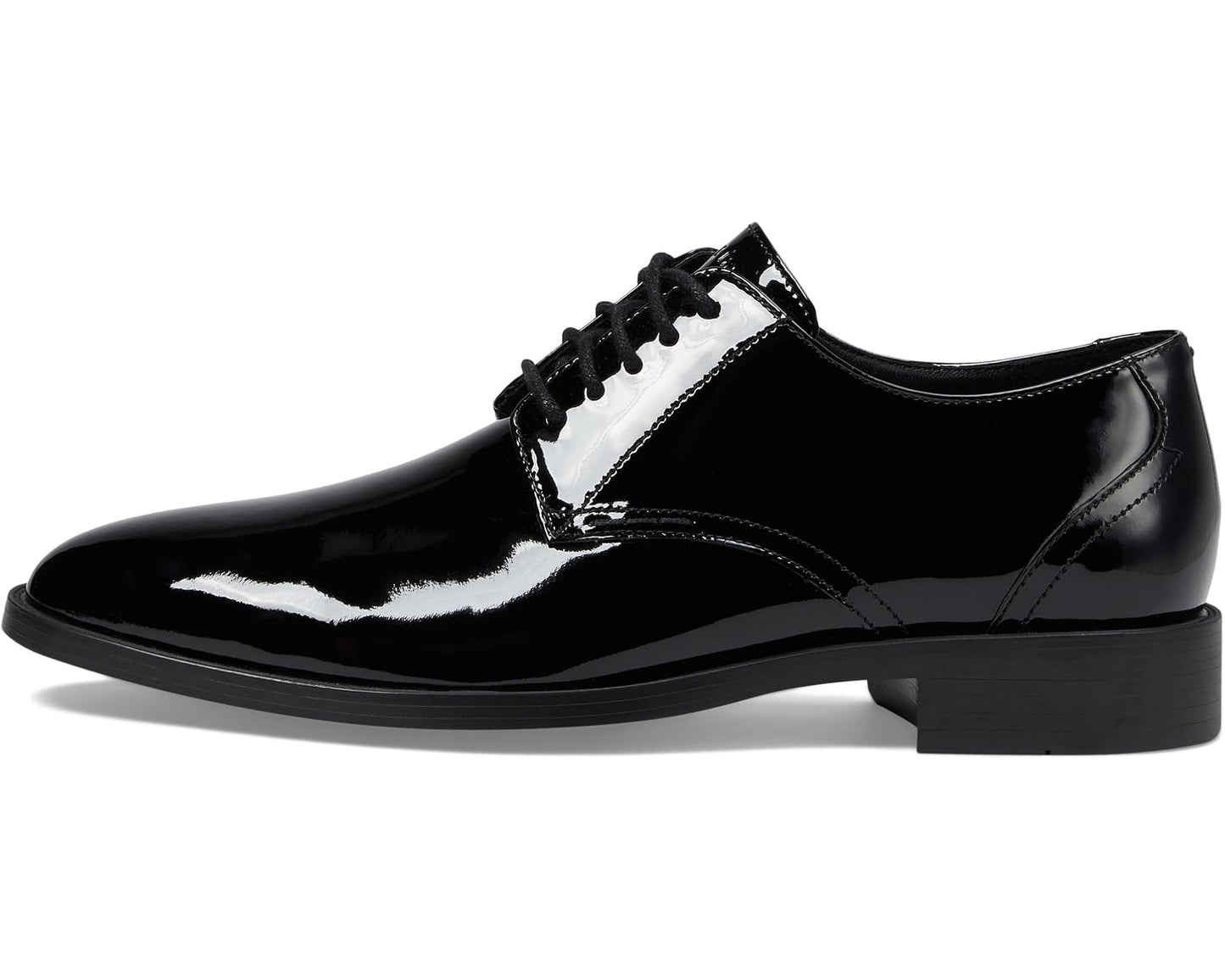 Men's Cole Haan Hawthorne Plain Oxford Black Patent/Black