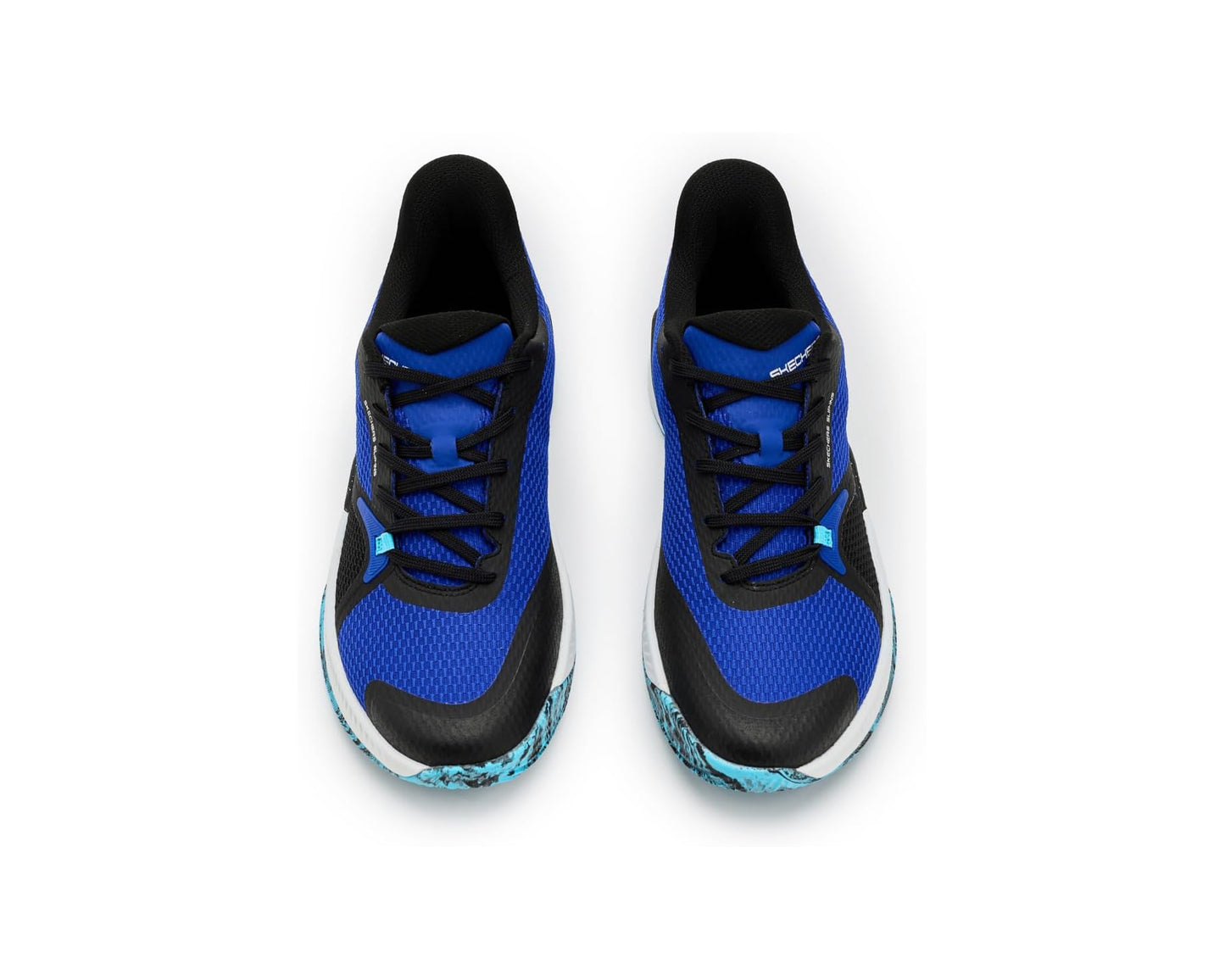 Men's SKECHERS Tennis Shoe Hands Free Slip-ins Skechers State Champ Sneaker Black/Blue