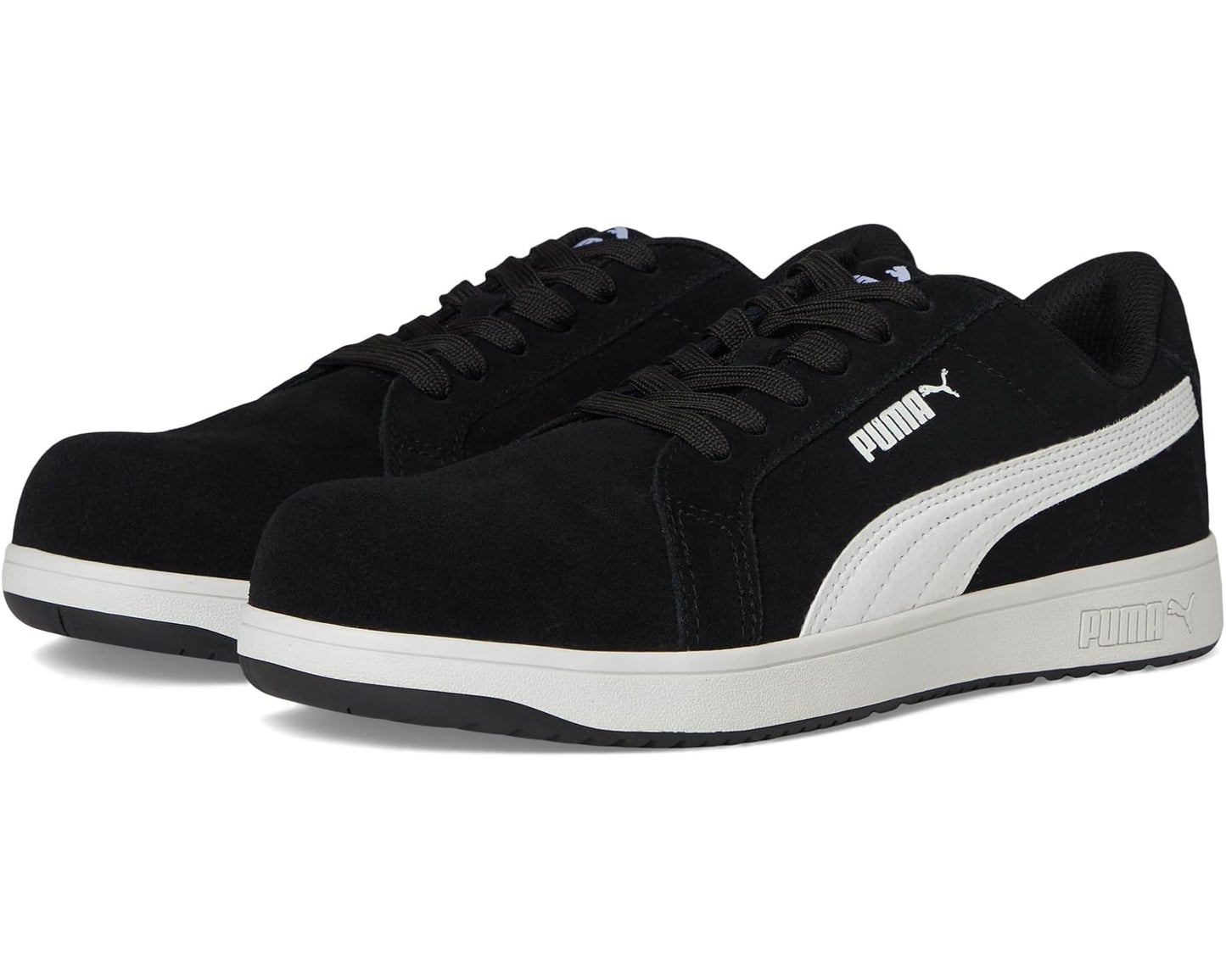 Men's PUMA Safety Iconic Suede Low ASTM EH Black/White