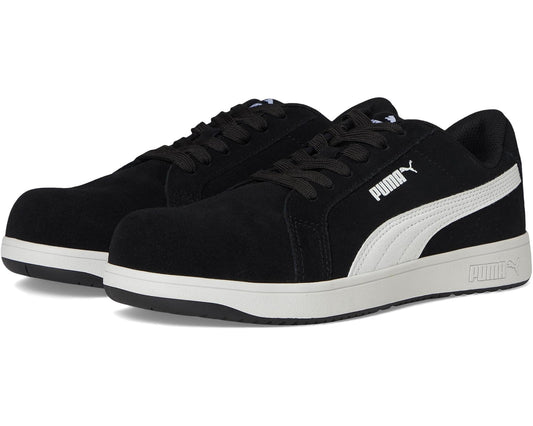 Men's PUMA Safety Iconic Suede Low ASTM EH Black/White