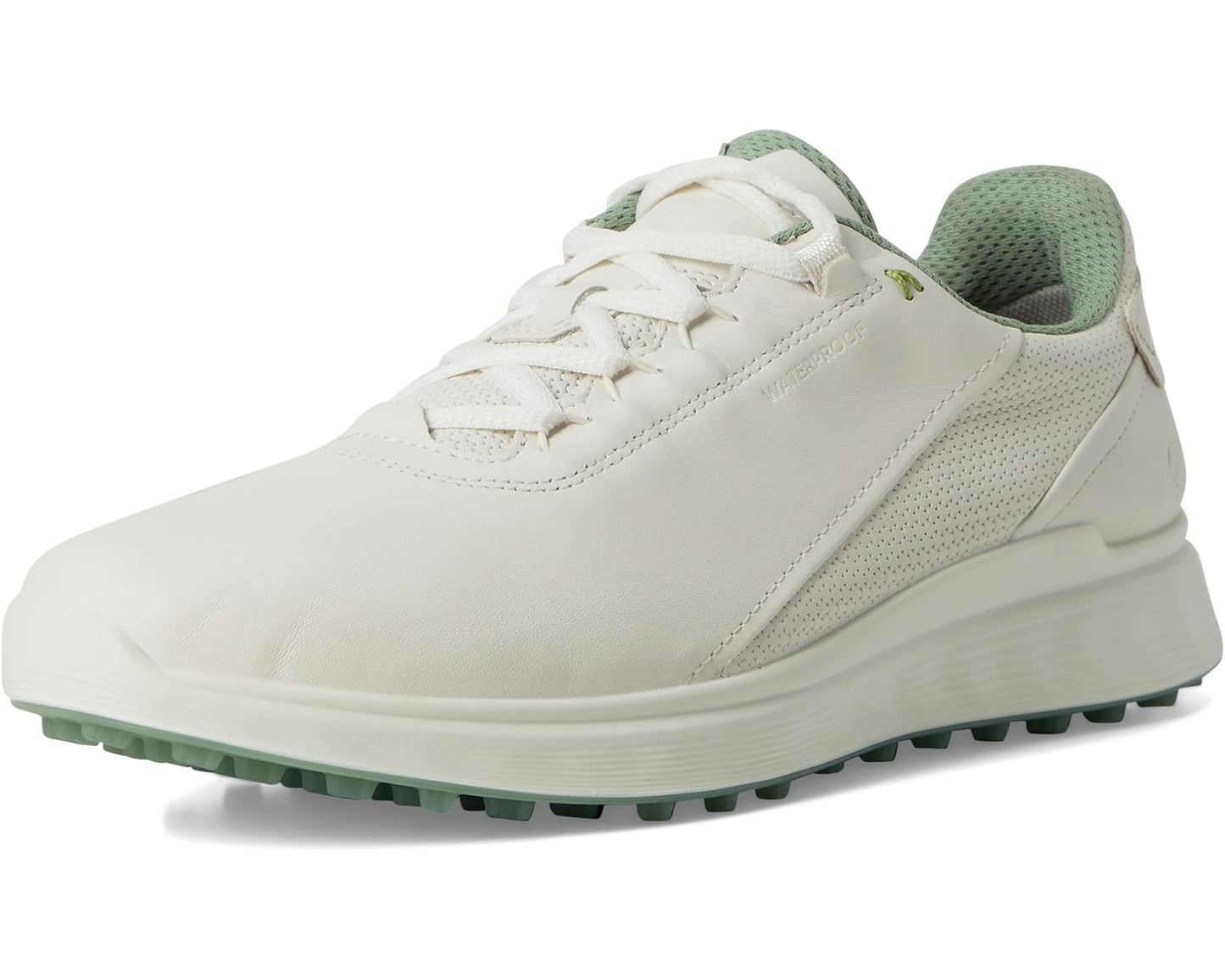 Men's ECCO Golf S Casual Lace Waterproof Golf Shoe White