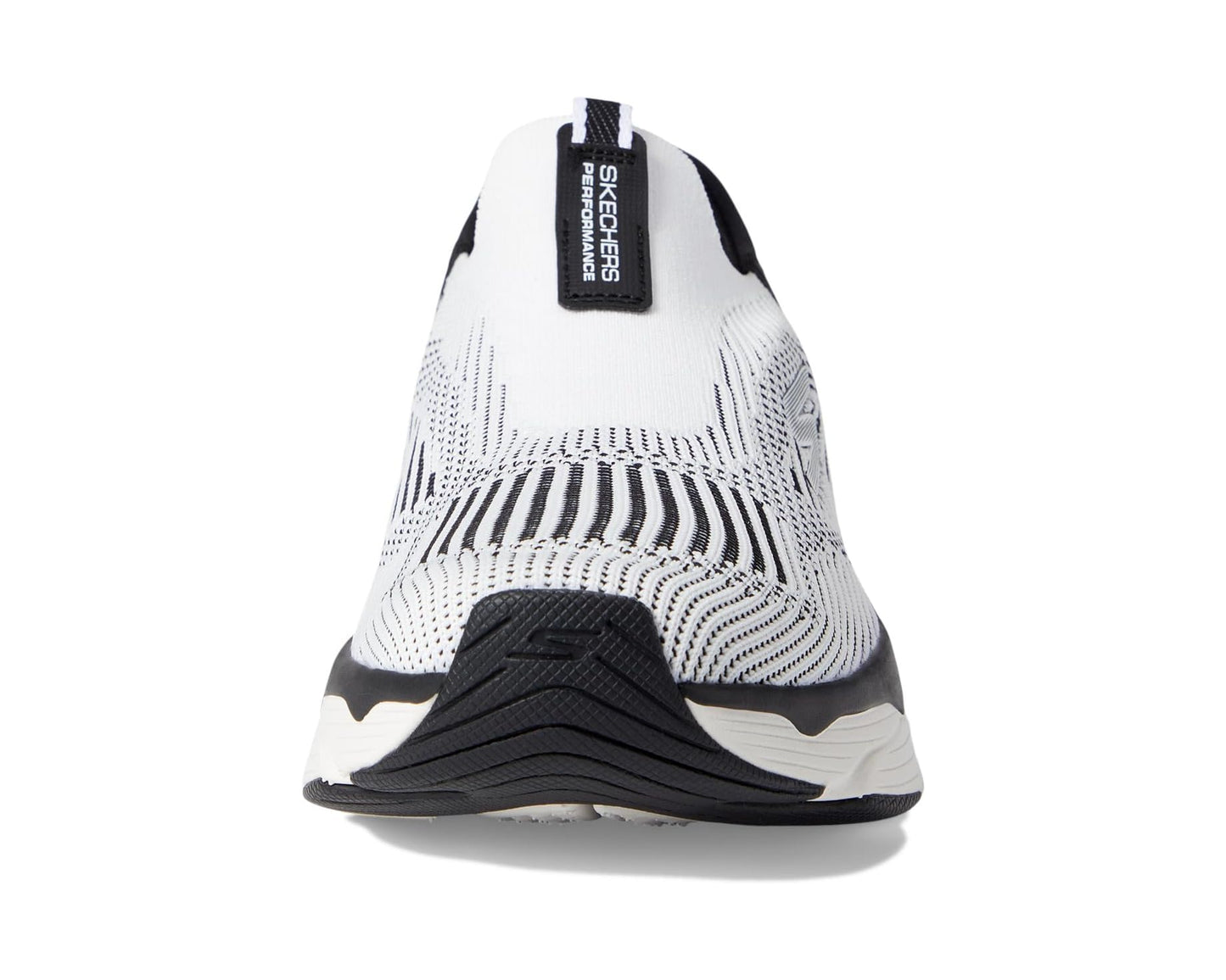 Men's SKECHERS Max Cushioning Elite Advantageous Hands Free Slip-Ins White/Black