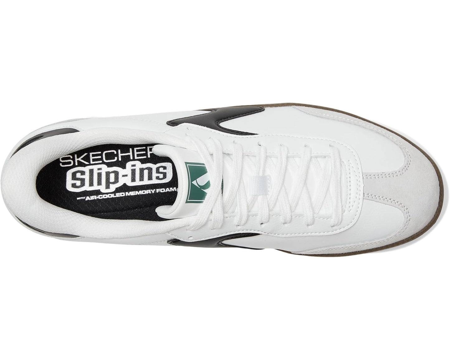 Men's SKECHERS Hotshot - Relegate Hands-Free Slip-Ins White/Black