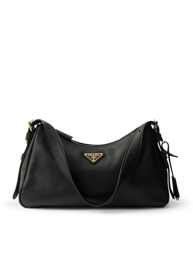 Prada Women Prada Aimee Medium Leather Shoulder Bag