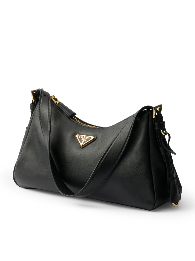 Prada Women Prada Aimee Medium Leather Shoulder Bag