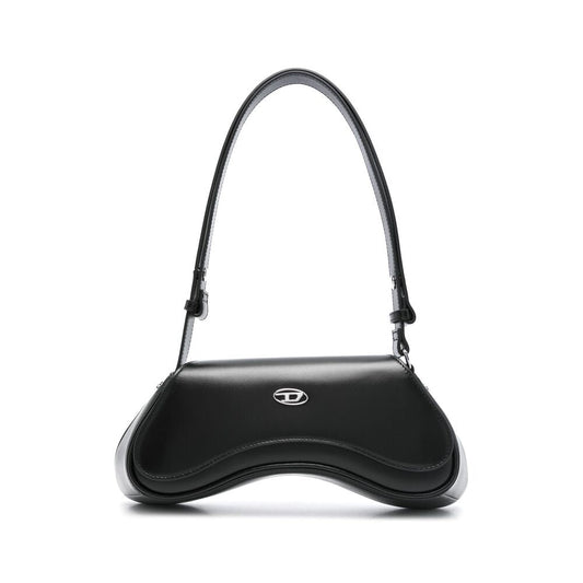 Diesel Black Shoulder Bags Women