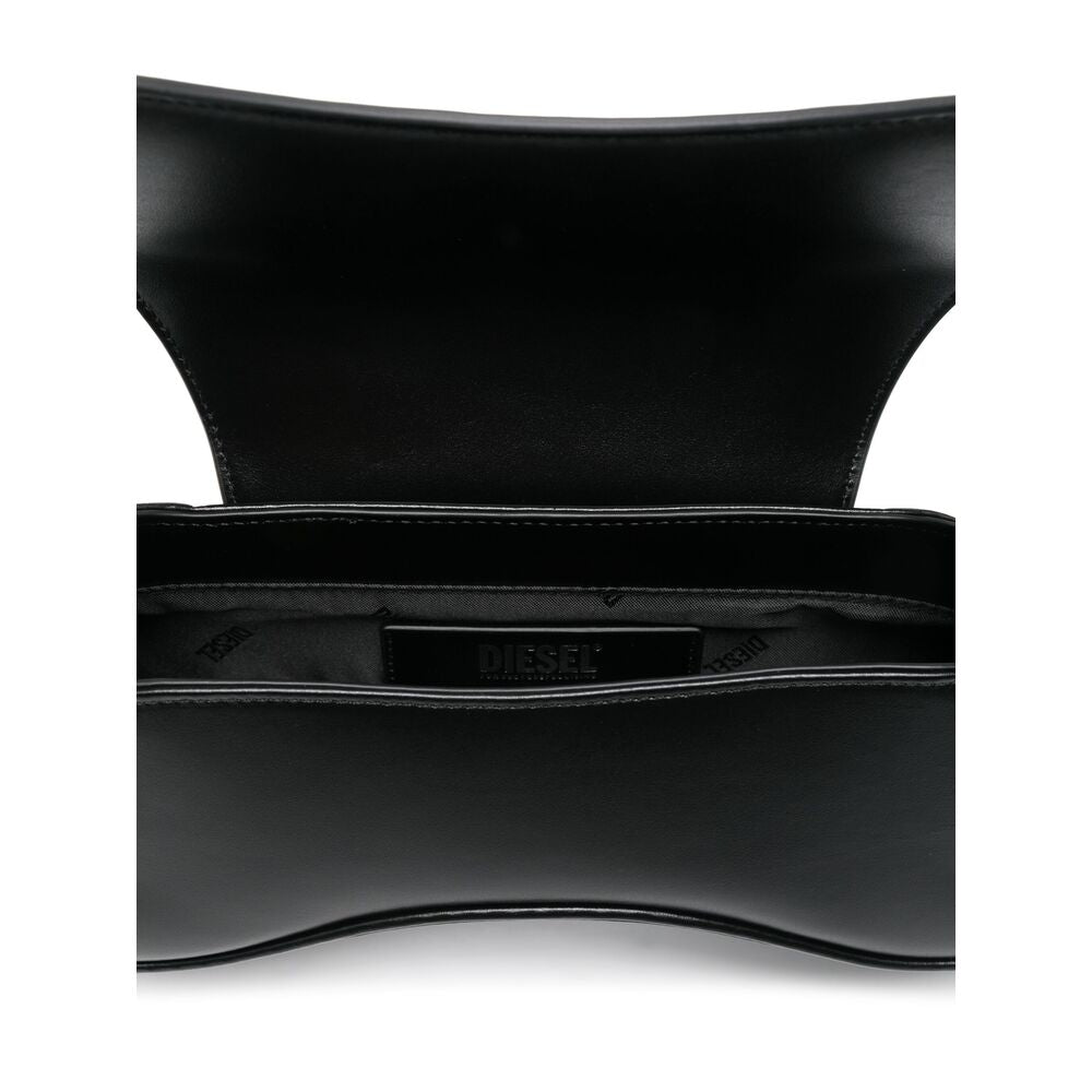 Diesel Black Shoulder Bags Women