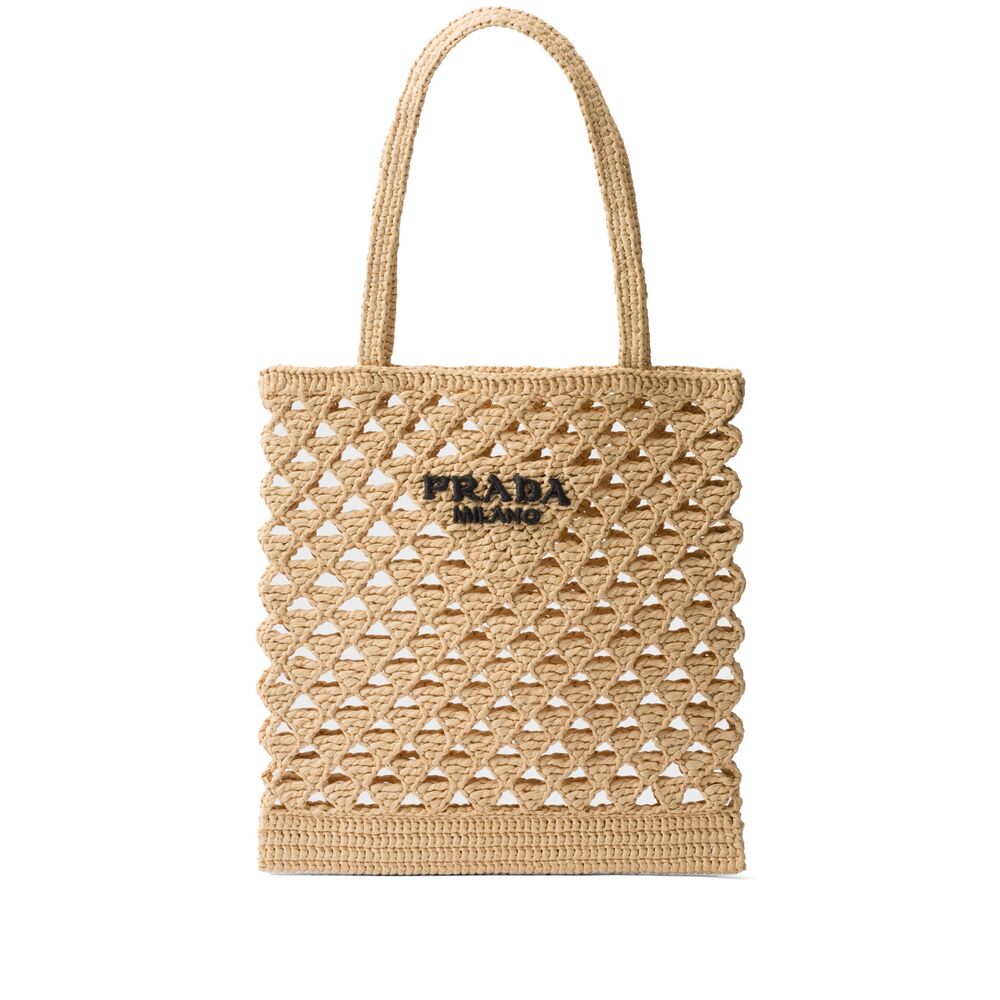 Prada Neutrals Tote Bags Women