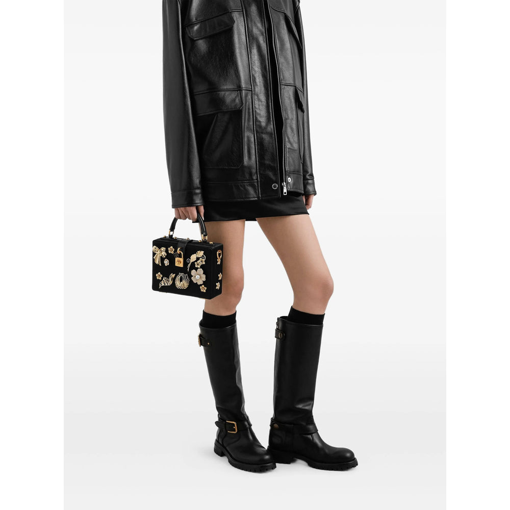 Dolce & Gabbana Black Tote Bags Women