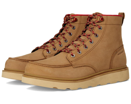Men's SOREL Slabtown 62™ Moc Toe Gear Chk WP Caribou Buff, Caribou Beige