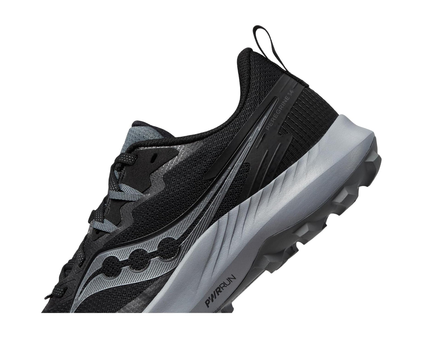 Men's Saucony Peregrine 14 Black/Carbon