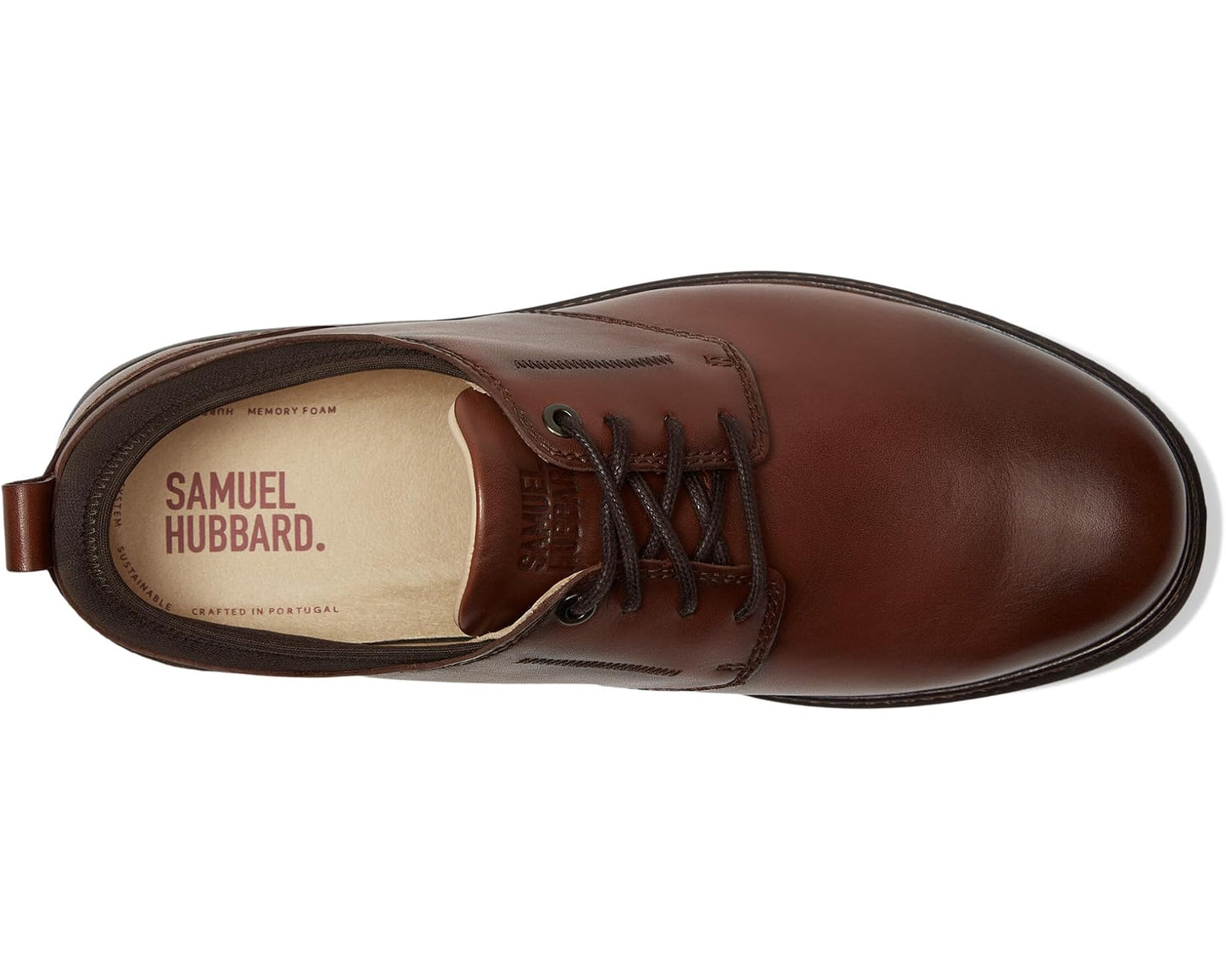 Men's Samuel Hubbard Rafael Lace-Up Cognac Leather