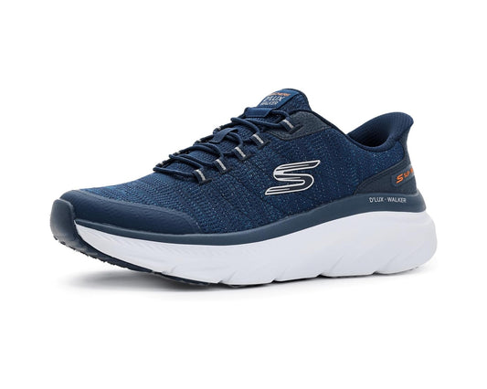 Men's SKECHERS D'Lux Walker 3.0 Drevven Hands Free Slip-In Navy