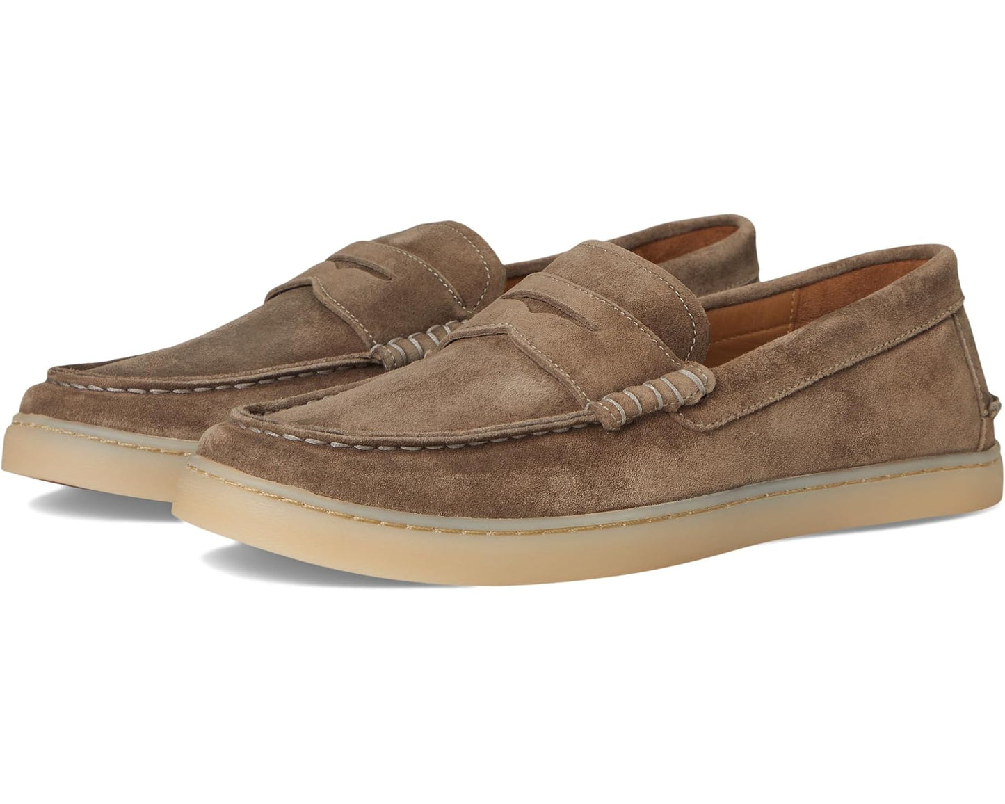 Men's johnnie-O Santa Monica Suede Tobacco