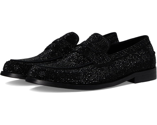 Men's Steve Madden Natan-R Black Rhinestones