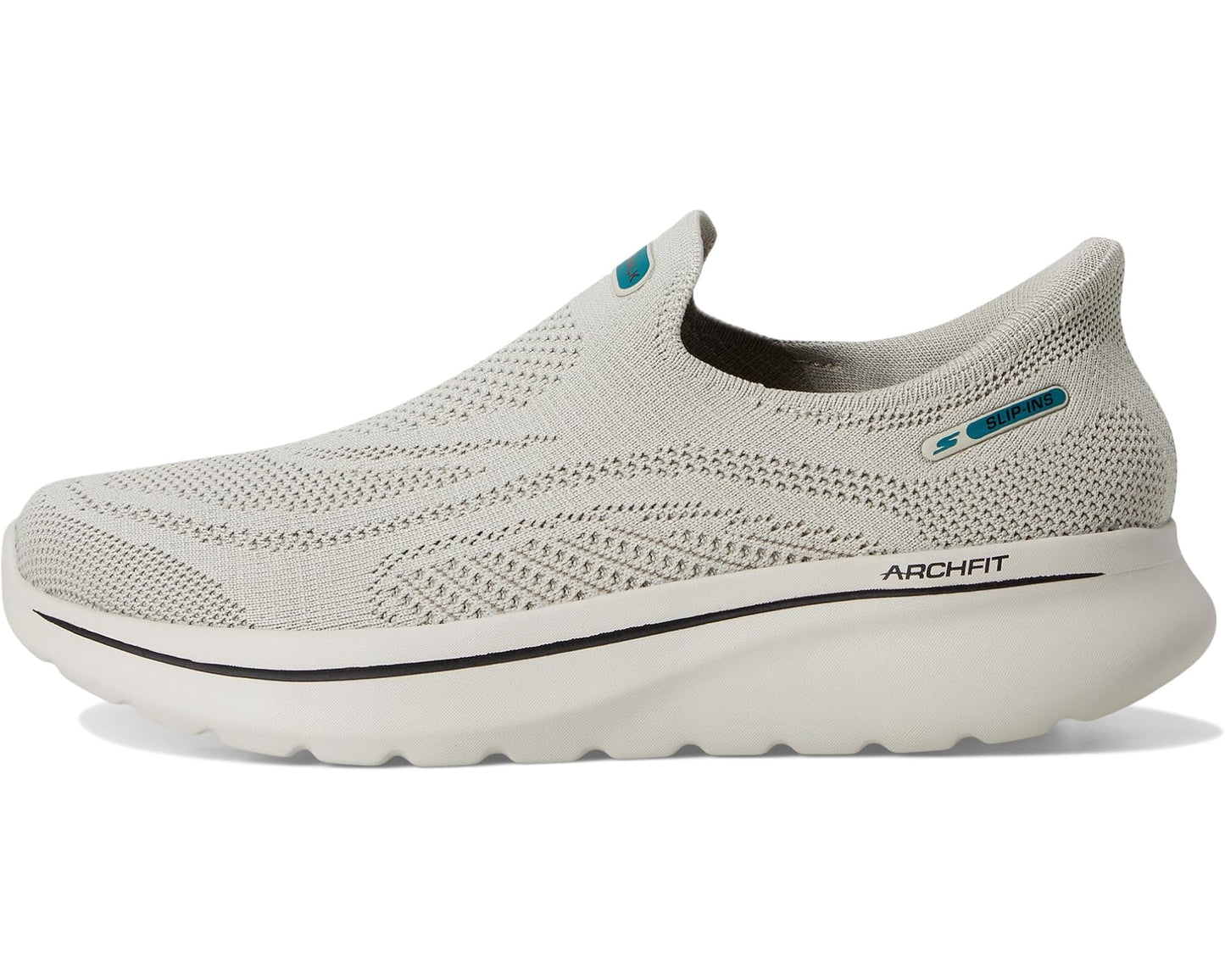 Men's SKECHERS Performance Go Walk Arch Fit N-joy Dale Hands Free Slip-in Taupe