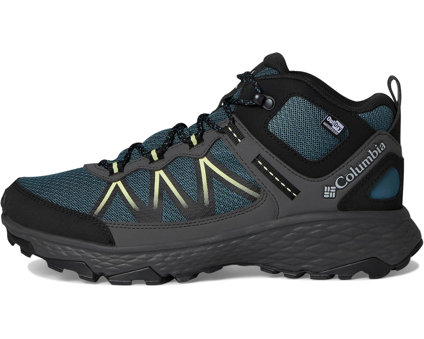 Men's Columbia Peakfreak Rush Mid Outdry Everblue/Citron Haze