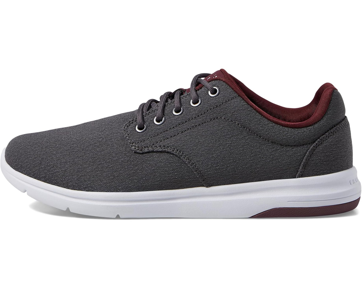 Men's TravisMathew The Daily 2.0 Woven Heather Grey Pinstripe