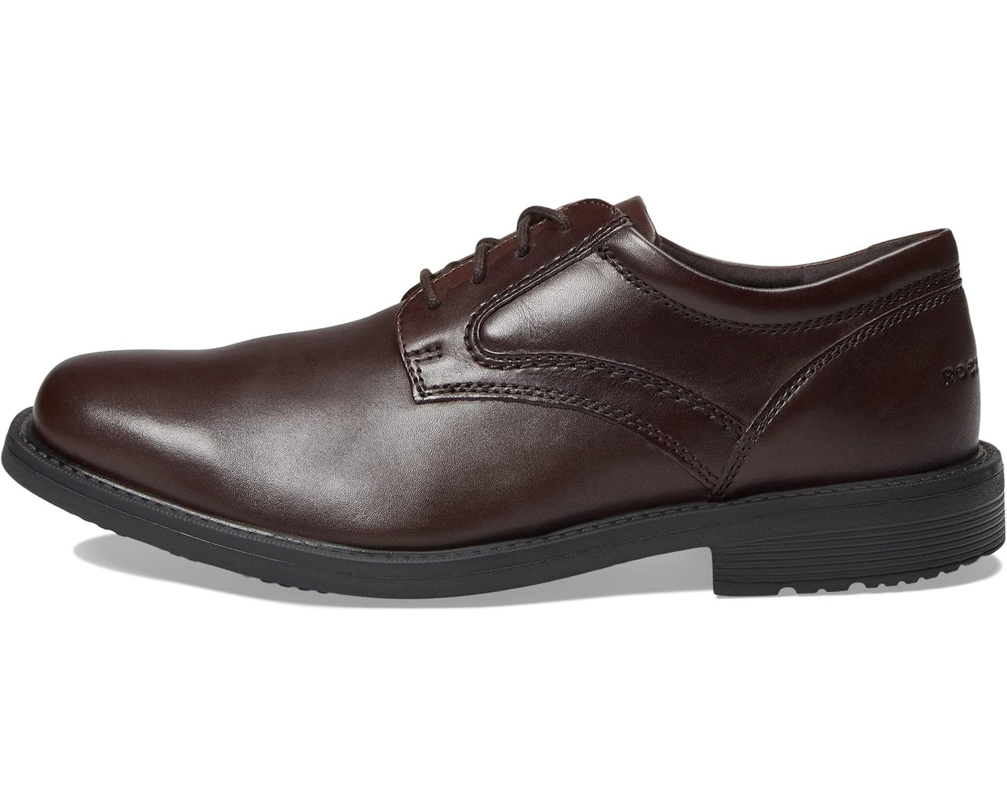 Men's Rockport Style Leader 2 Plain Toe Dark Brown